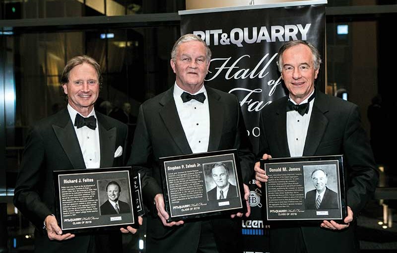 Feltes, James and Zelnak enshrined into Hall of Fame