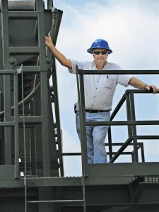 After graduating from Des Moines Technical High School, Squires started as a draftsman at Eagle Iron Works where he designed washing equipment during his 16 years at the company. Photo courtesy of Frank Squires